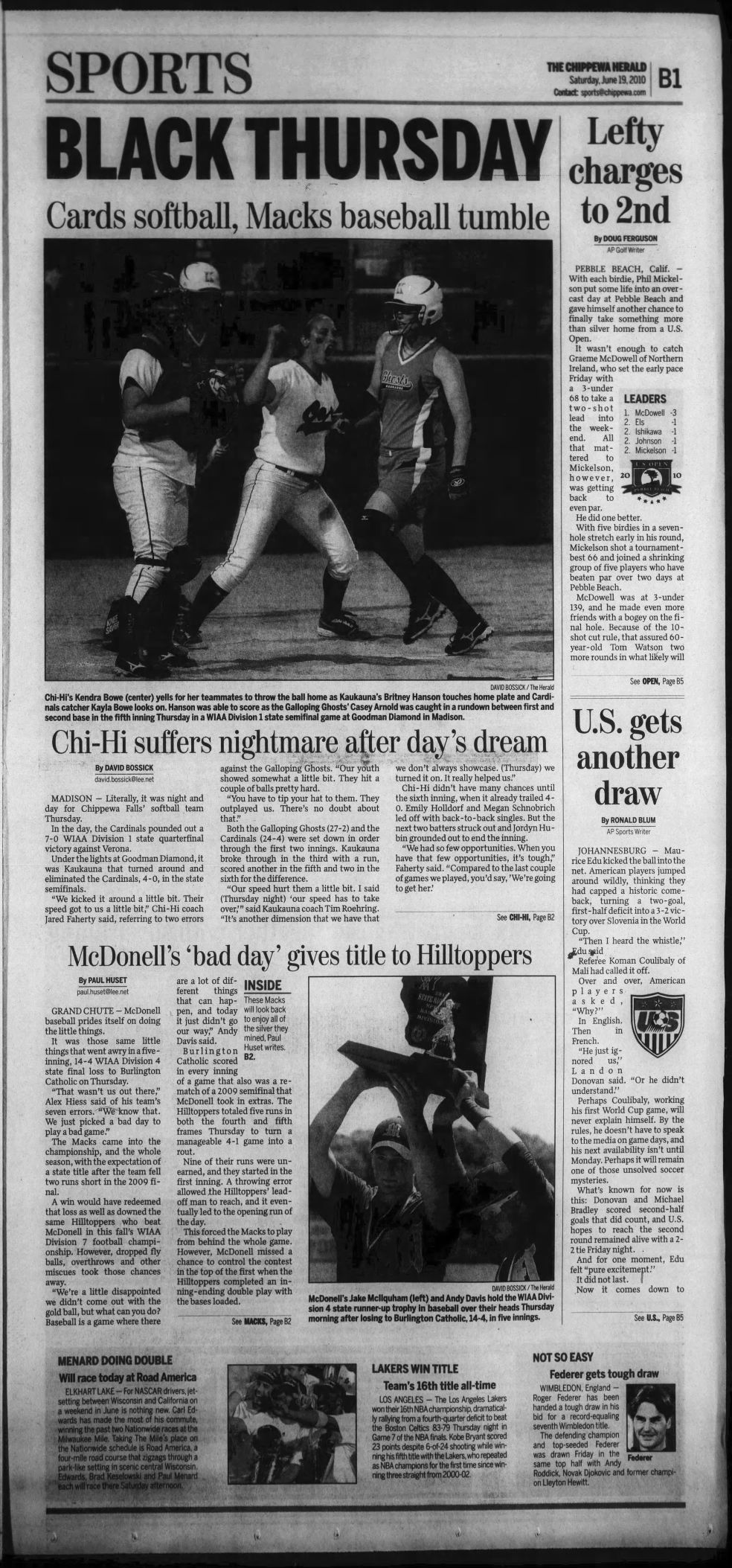 Chippewa Herald 6-19-2010